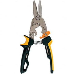 Fiskars - Snips Snip Type: Aviation Snip Cut Direction: Straight - Top Tool & Supply