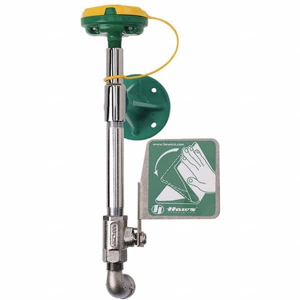 Haws - Plumbed Eye & Face Wash Stations Type: Eye/Face Wash Mount: Wall Mount - Top Tool & Supply