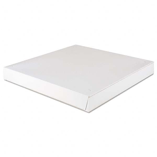 SCT - Paperboard Pizza Boxes,16 x 16 x 1 7/8, White, 100/Carton - Top Tool & Supply