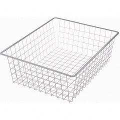 Marlin Steel Wire Products - Baskets Shape: Rectangular Material Family: Metal - Top Tool & Supply