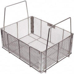 Marlin Steel Wire Products - Baskets Shape: Rectangular Material Family: Metal - Top Tool & Supply