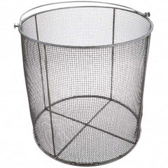 Marlin Steel Wire Products - Baskets Shape: Round Material Family: Metal - Top Tool & Supply