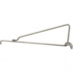 Marlin Steel Wire Products - Pegboard Hooks Type: Single Vertical End Hook Projection: 8-3/4 (Inch) - Top Tool & Supply