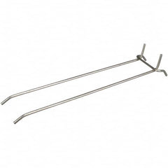 Marlin Steel Wire Products - Pegboard Hooks Type: Double Vertical End Hook Projection: 8-27/32 (Inch) - Top Tool & Supply