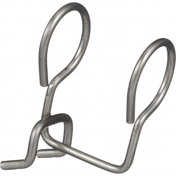 Marlin Steel Wire Products - Pegboard Hooks Type: Double Vertical End Hook Projection: 2-63/64 (Inch) - Top Tool & Supply