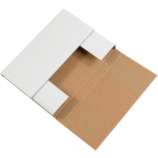 Made in USA - Pack of (50), 9-1/8" Wide x 12-1/8" Long x 3" High Crush Proof Mailers - Top Tool & Supply