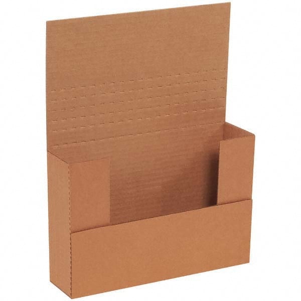 Made in USA - Pack of (50), 6-1/2" Wide x 9-1/2" Long x 2" High Crush Proof Mailers - Top Tool & Supply