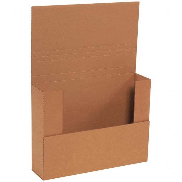 Made in USA - Pack of (50), 9-1/8" Wide x 12-1/8" Long x 4" High Crush Proof Mailers - Top Tool & Supply