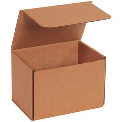 Made in USA - Pack of (50), 5" Wide x 7" Long x 5" High Corrugated Shipping Boxes - Top Tool & Supply