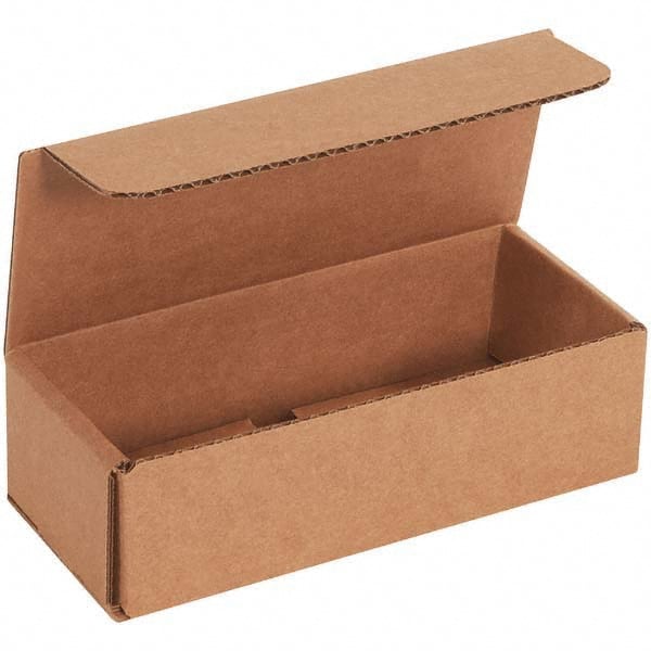 Made in USA - Pack of (50), 3" Wide x 7" Long x 2" High Corrugated Shipping Boxes - Top Tool & Supply