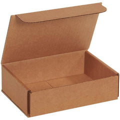 Made in USA - Pack of (50), 5" Wide x 8" Long x 2" High Corrugated Shipping Boxes - Top Tool & Supply