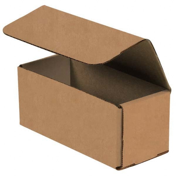 Made in USA - Pack of (50), 2" Wide x 6" Long x 2" High Corrugated Shipping Boxes - Top Tool & Supply