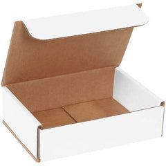 Made in USA - Pack of (50), 6" Wide x 7" Long x 2" High Corrugated Shipping Boxes - Top Tool & Supply