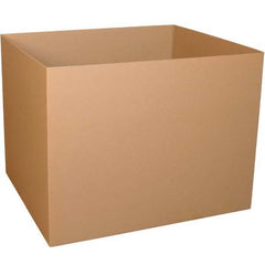 Made in USA - Pack of (5), 48" Wide x 48" Long x 48" High Corrugated Shipping Boxes - Top Tool & Supply