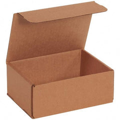 Made in USA - Pack of (50), 4-7/8" Wide x 6-1/2" Long x 2-5/8" High Corrugated Shipping Boxes - Top Tool & Supply