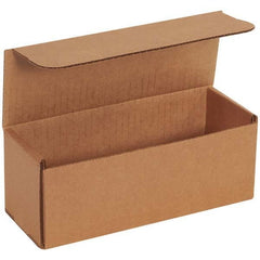 Made in USA - Pack of (50), 3" Wide x 8" Long x 3" High Corrugated Shipping Boxes - Top Tool & Supply