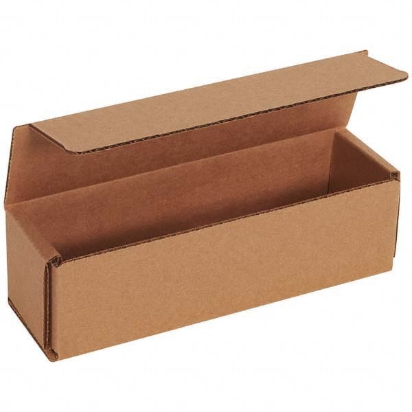 Made in USA - Pack of (50), 2" Wide x 7" Long x 2" High Corrugated Shipping Boxes - Top Tool & Supply