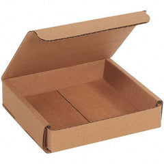 Made in USA - Pack of (50), 5" Wide x 5" Long x 1" High Corrugated Shipping Boxes - Top Tool & Supply