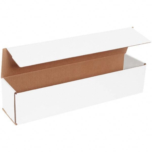 Made in USA - Pack of (50), 4" Wide x 20" Long x 4" High Corrugated Shipping Boxes - Top Tool & Supply