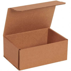 Made in USA - Pack of (50), 6" Wide x 7" Long x 3" High Corrugated Shipping Boxes - Top Tool & Supply