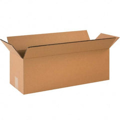 Made in USA - Pack of (10), 12" Wide x 40" Long x 12" High Corrugated Shipping Boxes - Top Tool & Supply