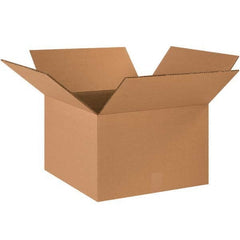 Made in USA - Pack of (10), 16" Wide x 18" Long x 16" High Corrugated Shipping Boxes - Top Tool & Supply