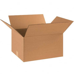 Made in USA - Pack of (25), 14" Wide x 18" Long x 10" High Corrugated Shipping Boxes - Top Tool & Supply