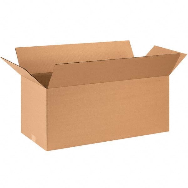 Made in USA - Pack of (20), 12" Wide x 28" Long x 12" High Corrugated Shipping Boxes - Top Tool & Supply