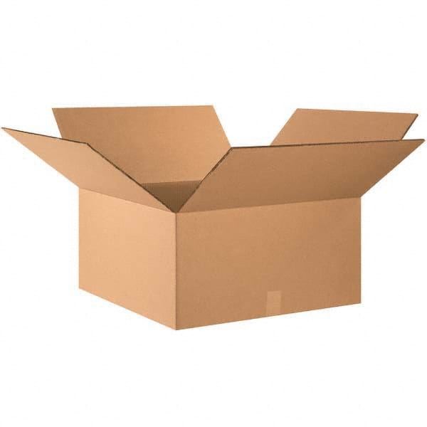 Made in USA - Pack of (10), 24" Wide x 24" Long x 10" High Corrugated Shipping Boxes - Top Tool & Supply