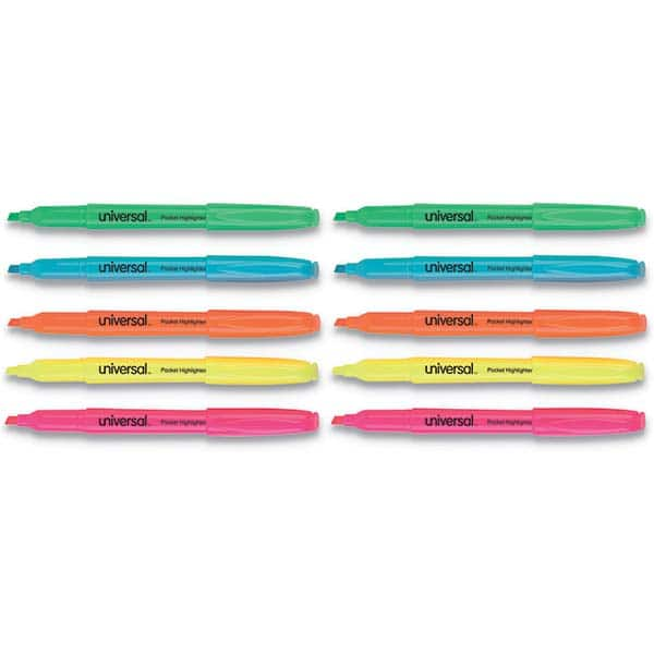 UNIVERSAL - Markers & Paintsticks Type: Highlighters Color: Assorted - Top Tool & Supply