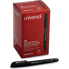 UNIVERSAL - Markers & Paintsticks Type: Permanent Color: Black - Top Tool & Supply