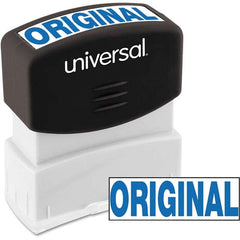 UNIVERSAL - Pre-inked Stock Stamps Type: Message Message: ORIGINAL - Top Tool & Supply