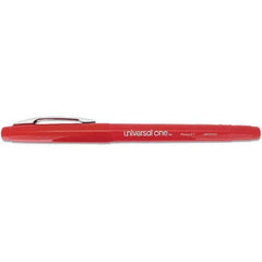 UNIVERSAL - Pens & Pencils Type: Stick Pen Color: Red - Top Tool & Supply