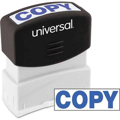 UNIVERSAL - Pre-inked Stock Stamps Type: Message Message: COPY - Top Tool & Supply