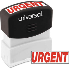 UNIVERSAL - Pre-inked Stock Stamps Type: Message Message: URGENT - Top Tool & Supply