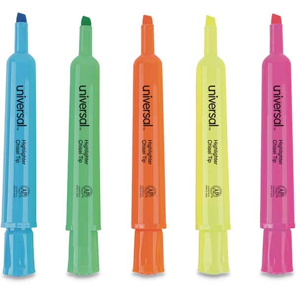 UNIVERSAL - Markers & Paintsticks Type: Highlighters Color: Assorted - Top Tool & Supply