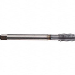 Emuge - M14x1.50 Metric Fine 0 Flute TiCN Finish Powdered Metal Spiral Point Tap - Top Tool & Supply