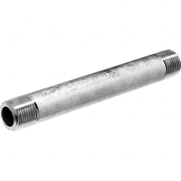 USA Sealing - 1/8 x 6" 304 Stainless Steel Pipe Nipple - Top Tool & Supply