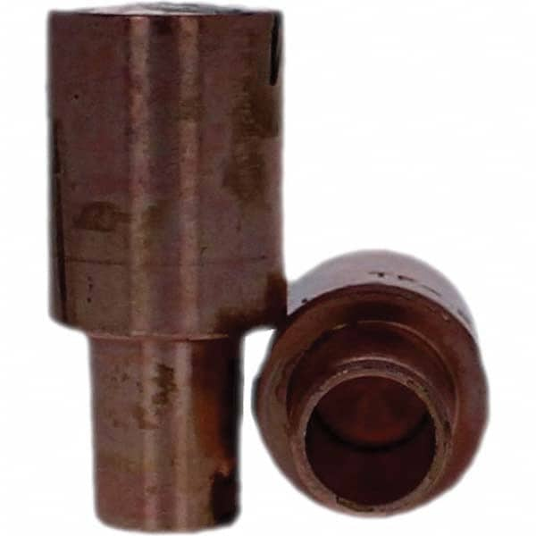 Tuffaloy - Spot Welder Tips For Use With: 7RW Cap Taper Electrode Holder Type: Male Cap F Nose (Radius) - Top Tool & Supply