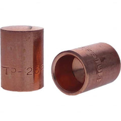 Tuffaloy - Spot Welder Tips For Use With: 6RW Cap Taper Electrode Holder Type: Female Cap F Nose (Radius) - Top Tool & Supply