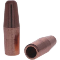 Tuffaloy - Spot Welder Tips For Use With: 4RW Electrode Holder Type: Straight Tip A Nose (Pointed) - Top Tool & Supply