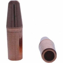 Tuffaloy - Spot Welder Tips For Use With: 4RW Electrode Holder Type: Straight Tip A Nose (Pointed) - Top Tool & Supply