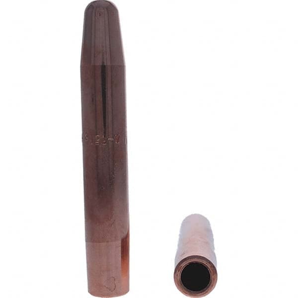 Tuffaloy - Spot Welder Tips For Use With: 5RW Electrode Holder Type: Straight Tip A Nose (Pointed) - Top Tool & Supply