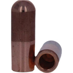 Tuffaloy - Spot Welder Tips For Use With: 5RW Electrode Holder Type: Straight Tip B Nose (Dome) - Top Tool & Supply