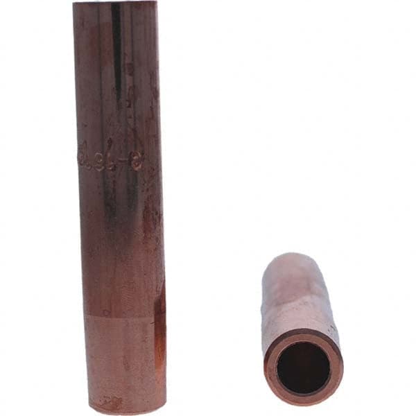 Tuffaloy - Spot Welder Tips For Use With: 7RW Electrode Holder Type: Straight Tip C Nose (Flat) - Top Tool & Supply