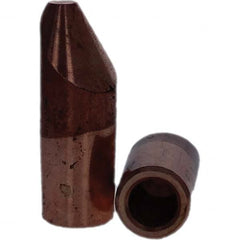 Tuffaloy - Spot Welder Tips For Use With: 5RW Electrode Holder Type: Straight Tip D Nose (Offset) - Top Tool & Supply