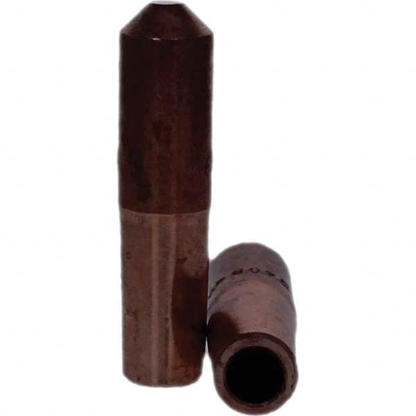 Tuffaloy - Spot Welder Tips For Use With: 4RW Electrode Holder Type: Straight Tip E Nose (Truncated) - Top Tool & Supply