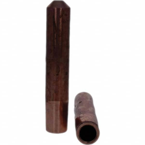 Tuffaloy - Spot Welder Tips For Use With: 5RW Electrode Holder Type: Straight Tip E Nose (Truncated) - Top Tool & Supply