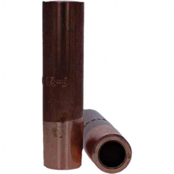 Tuffaloy - Spot Welder Tips For Use With: 7RW Electrode Holder Type: Straight Tip F Nose (Radius) - Top Tool & Supply