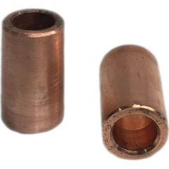 Tuffaloy - Spot Welder Tips For Use With: 5RW Electrode Holder Type: Straight Shank for 5RW Male Cap - Top Tool & Supply